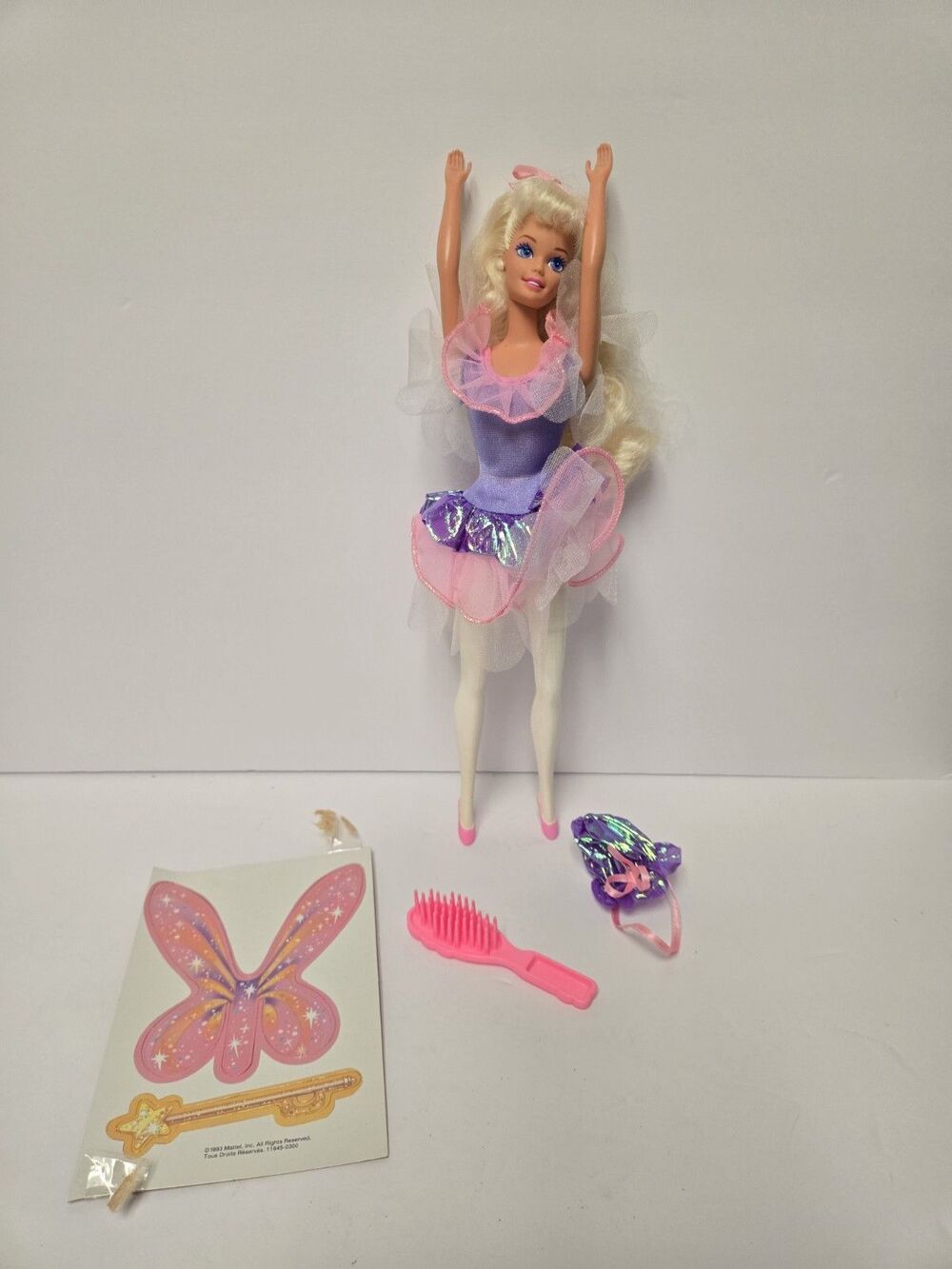 Vintage 1994 Tooth Fairy Barbie Wal-Mart Special Edition - No Box, Never Used
